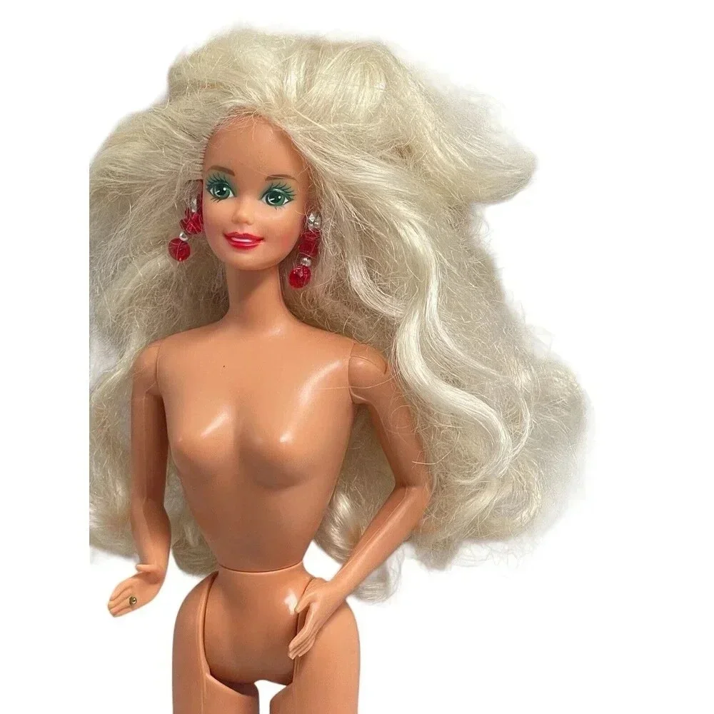 VINTAGE 1991 BARBIE HAPPY HOLIDAYS CHRISTMAS EDITION 11” MATTEL